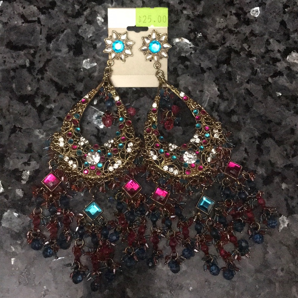 Indian inspired earrings